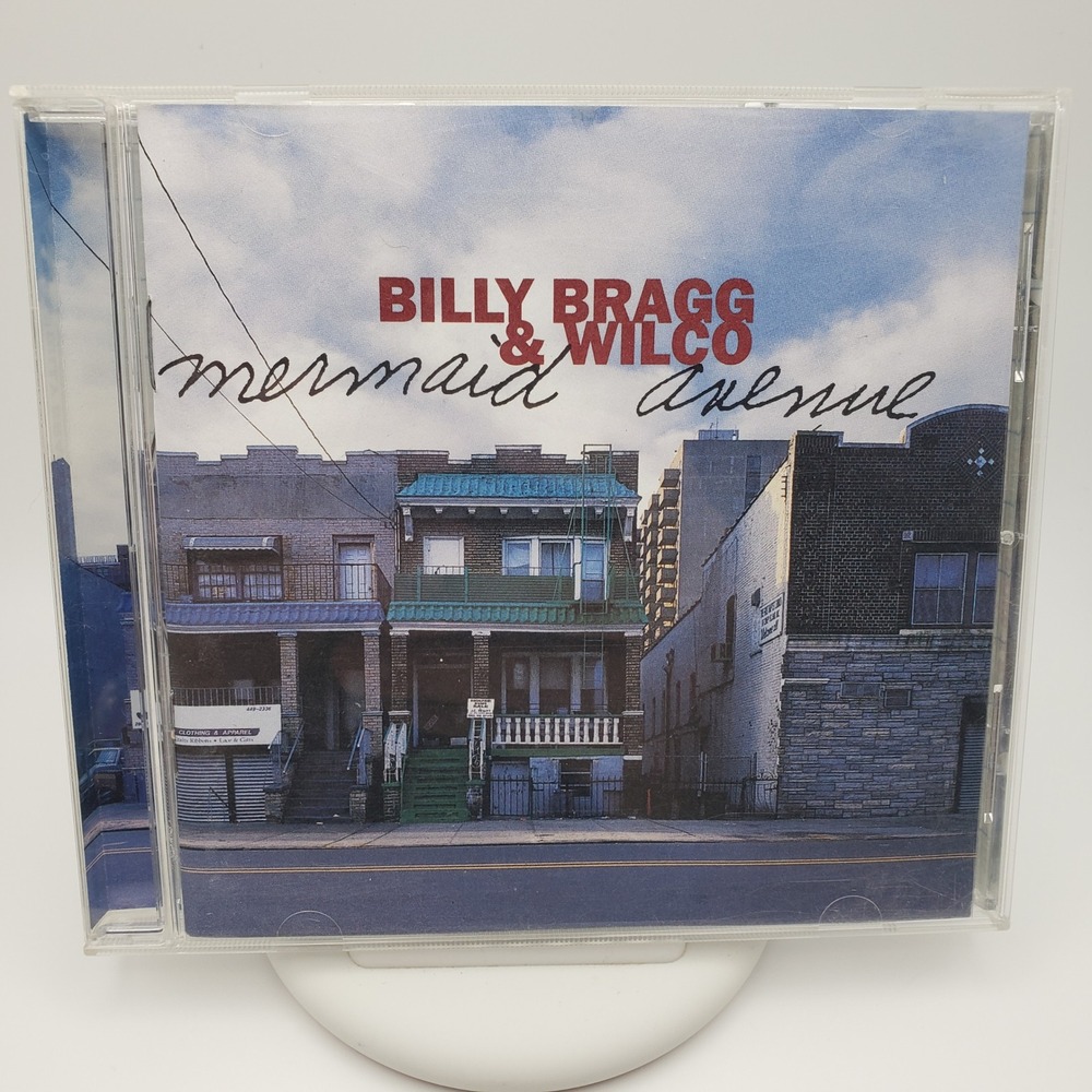 Billy Bragg and Wilco Mermaid Avenue CD 1998 Folk Rock Woody Guthrie Songs